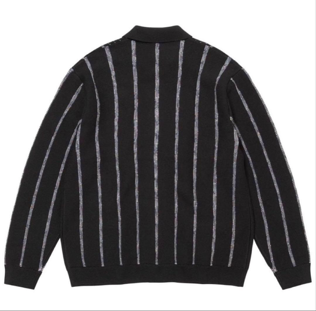 Supreme Speckle Stripe Zip Up Cardigan - メルカリ