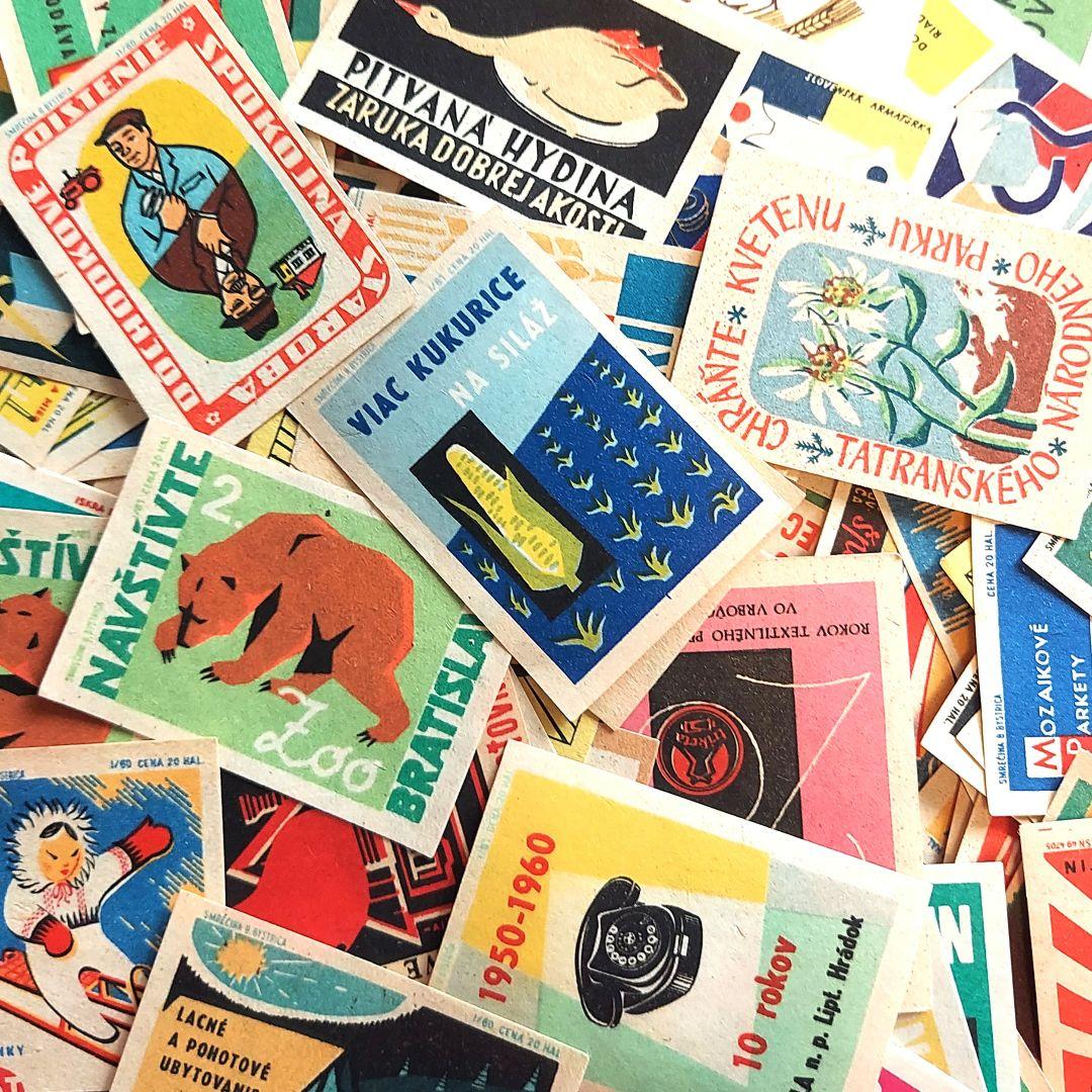 ヴィンテージ マッチラベル チェコ 大量 220枚以上 - メルカリ