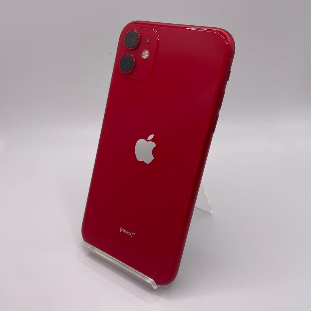 Apple iPhone 11 64GB Red バッテリー最大容量100% - メルカリ