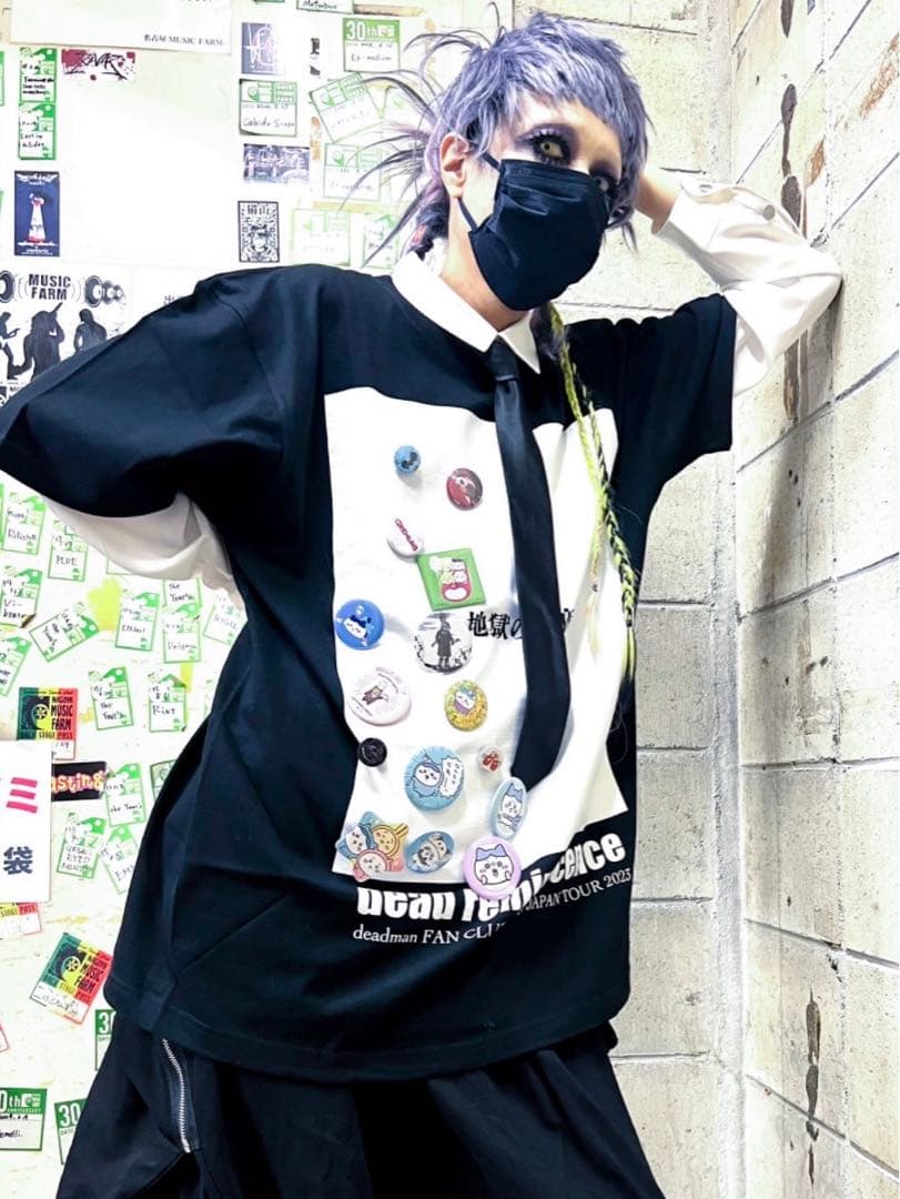 deadman FC限定サイン入りTシャツ 眞呼 aie kein