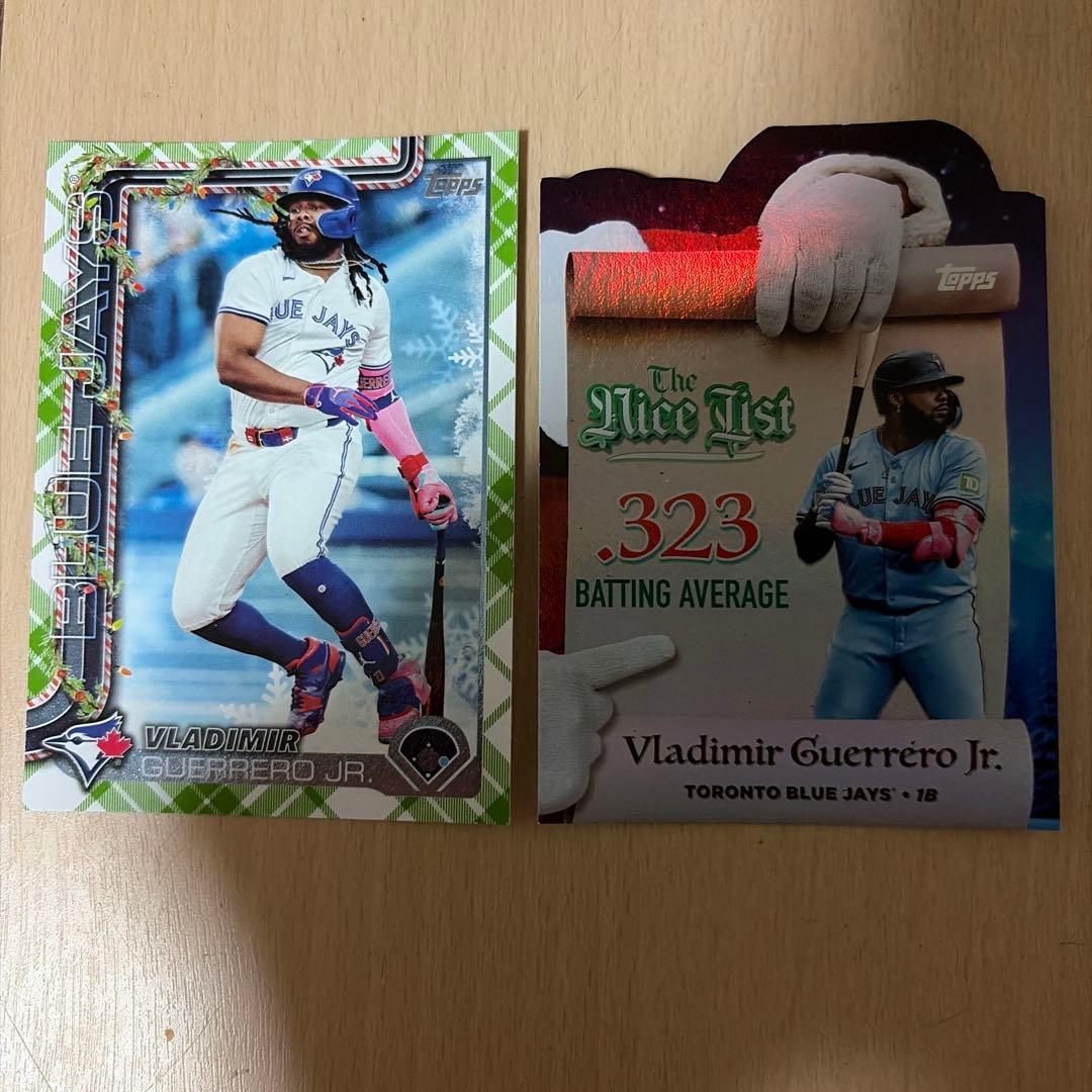 ゲレーロjrトロント・ブルージェイズ ホリデーカードセット - メルカリ