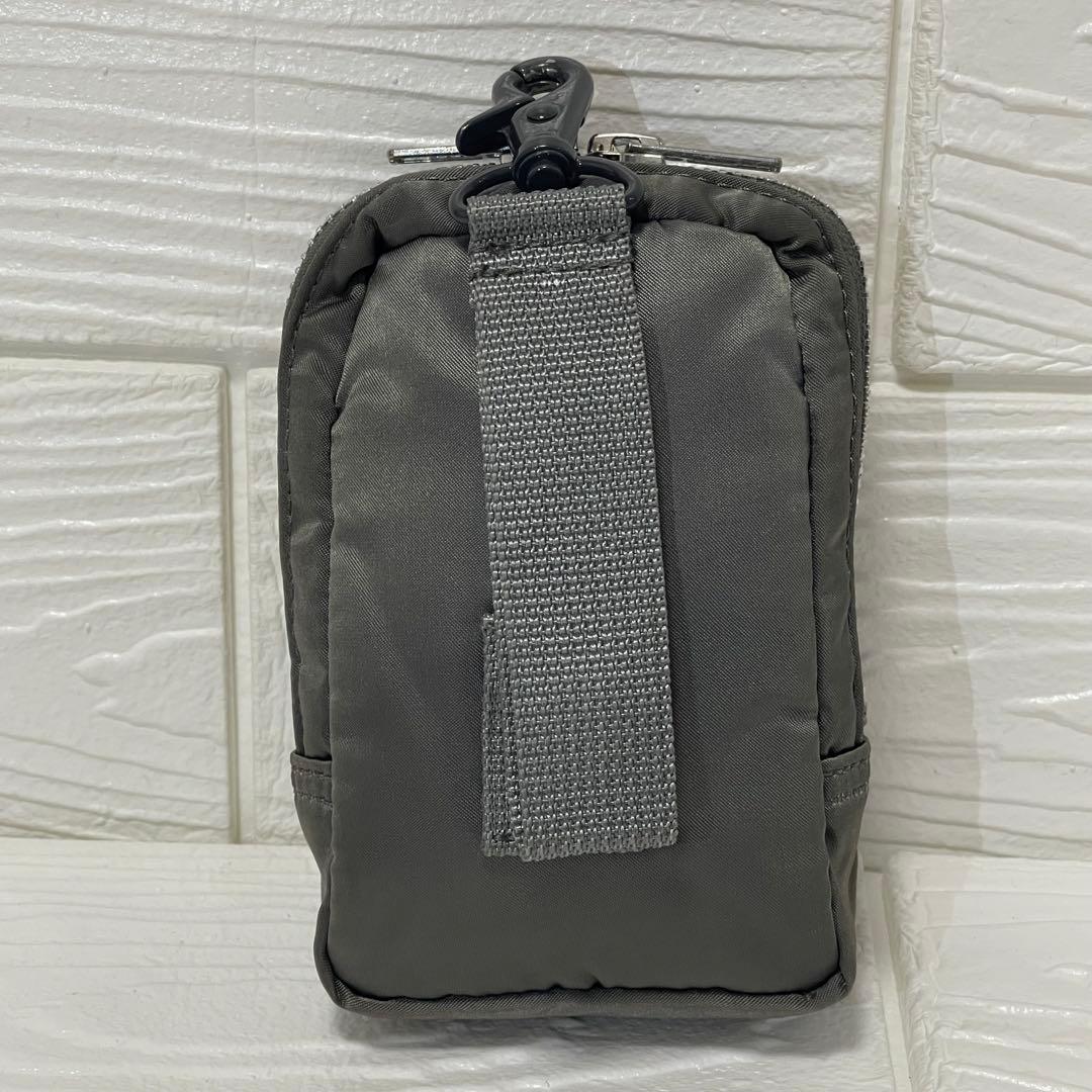 PORTER ポーター タンカー ポーチ シルバーグレー小物いれ