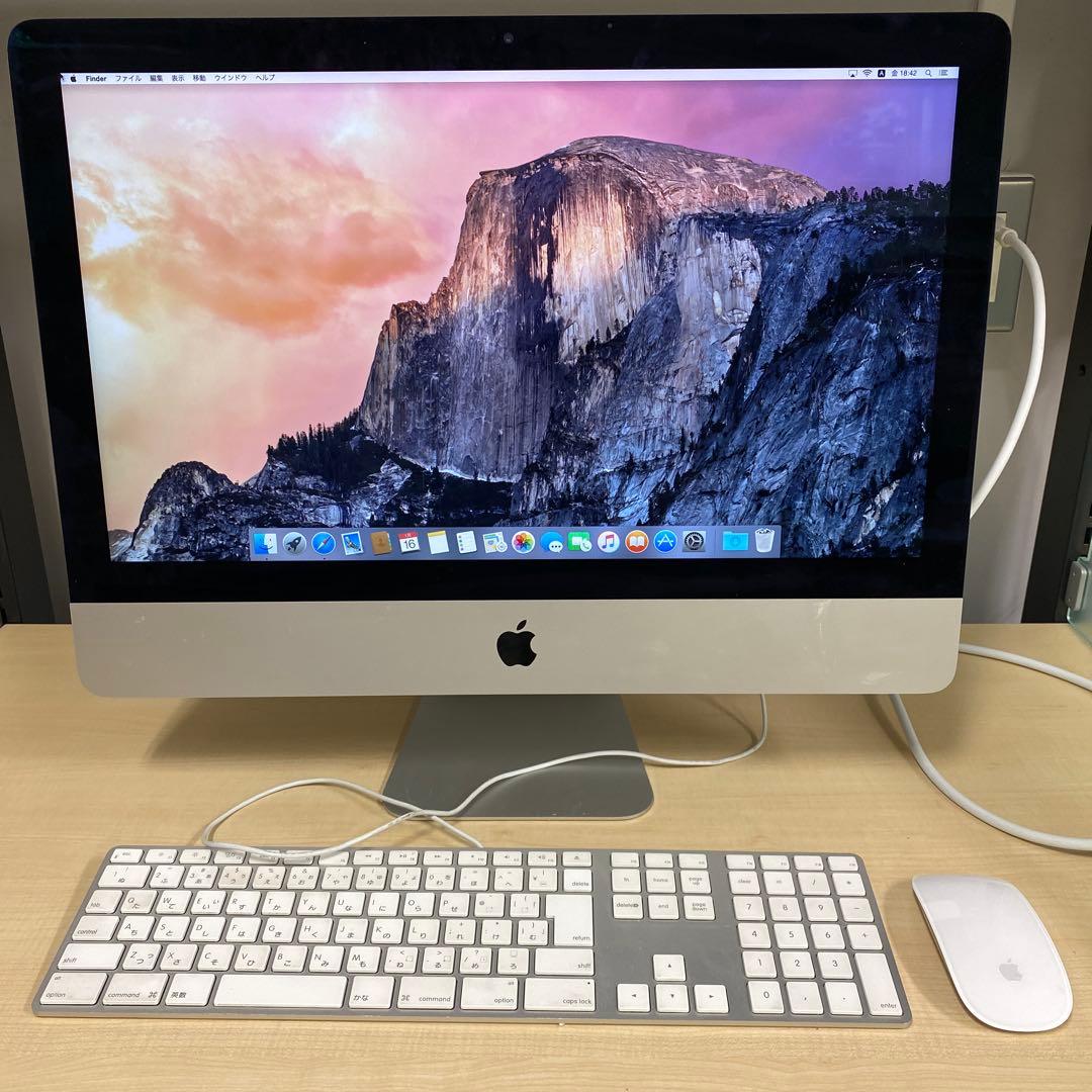Apple iMac 21.5インチ Late 2013 メモリ8GB - メルカリ