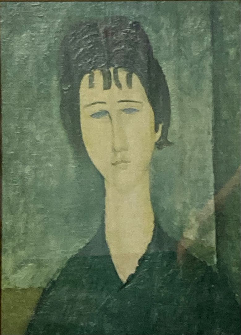 ◆モディニアーニ『 婦人像 』 ◆世界が認める/ PAT承認/ 名画 ◆油彩画