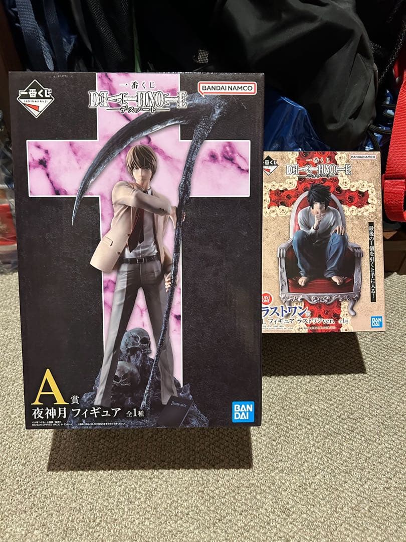 一番くじ DEATH NOTE A賞＆ラストワン賞セット 一番くじ DEATH NOTE｜一番くじ倶楽部｜BANDAI SPIRITS公式 一番くじ
