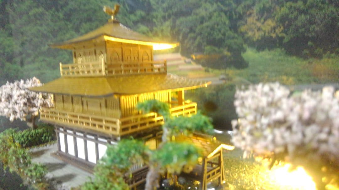 お寺✨お城✨新金閣寺✨プラモデル‼️SP仕上げジオラマ、製作オーダー受付