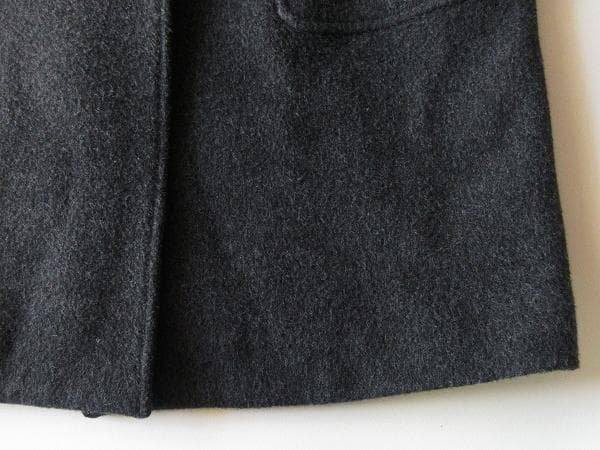 高級 マドモアゼルノンノン ウールカシミヤメルトン ダッフルコート