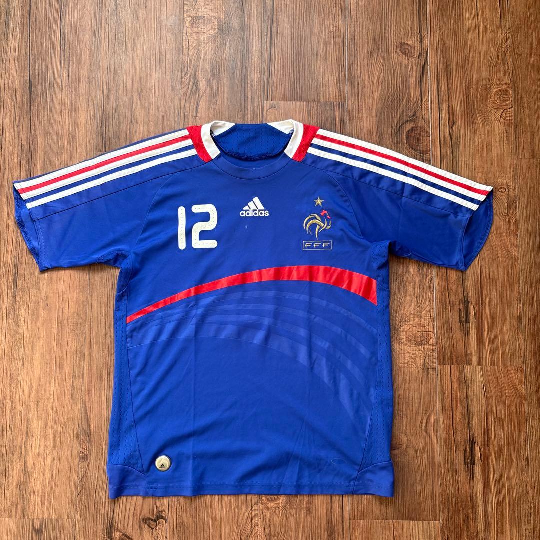 adidas アンリ フランス代表　サッカーユニフォーム　07／08 France Home football shirt 2007 - 2008 Adidas Rare Jersey | eBay