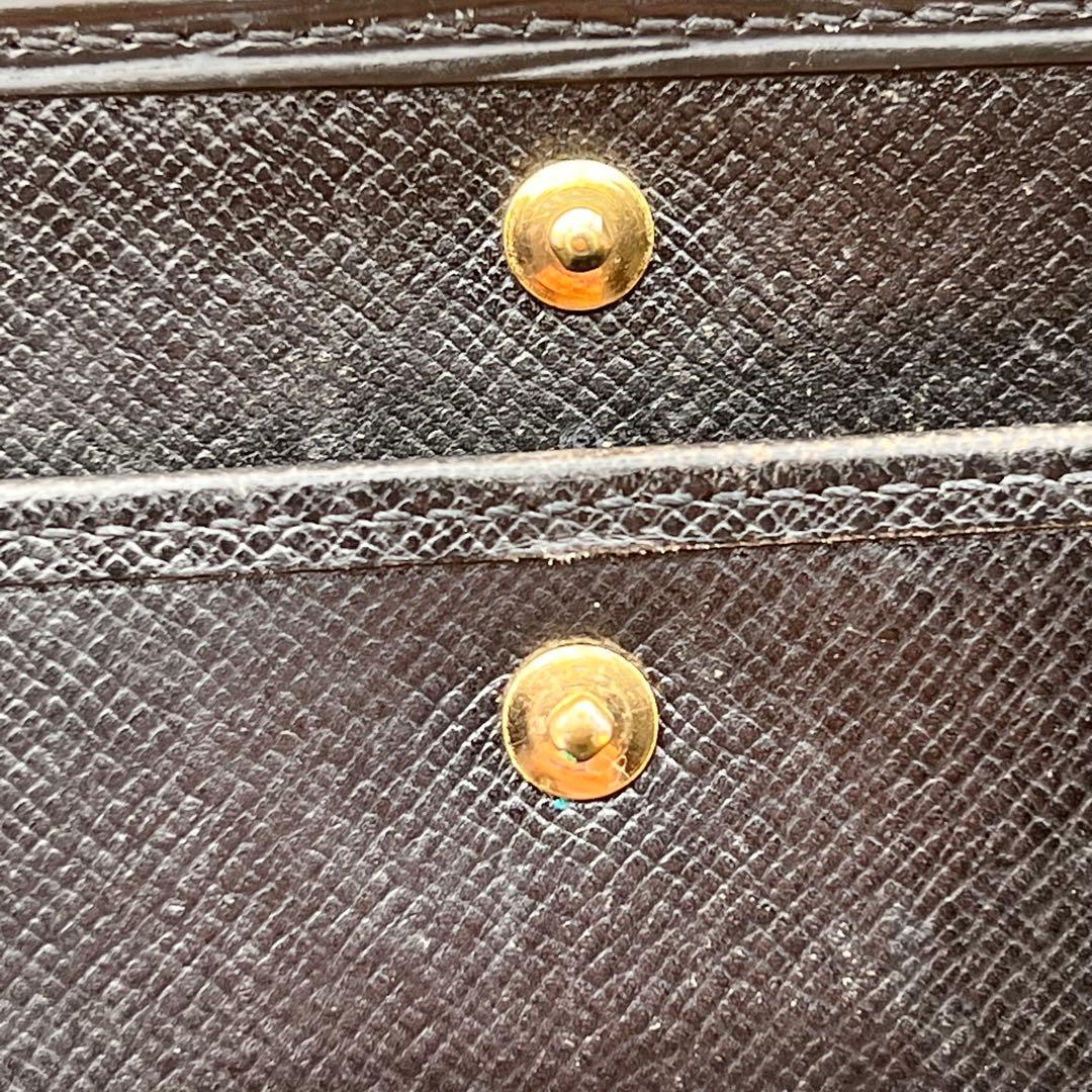 セール美品】ルイヴィトンエピポルトフォイユサラ長財布ノワール黒