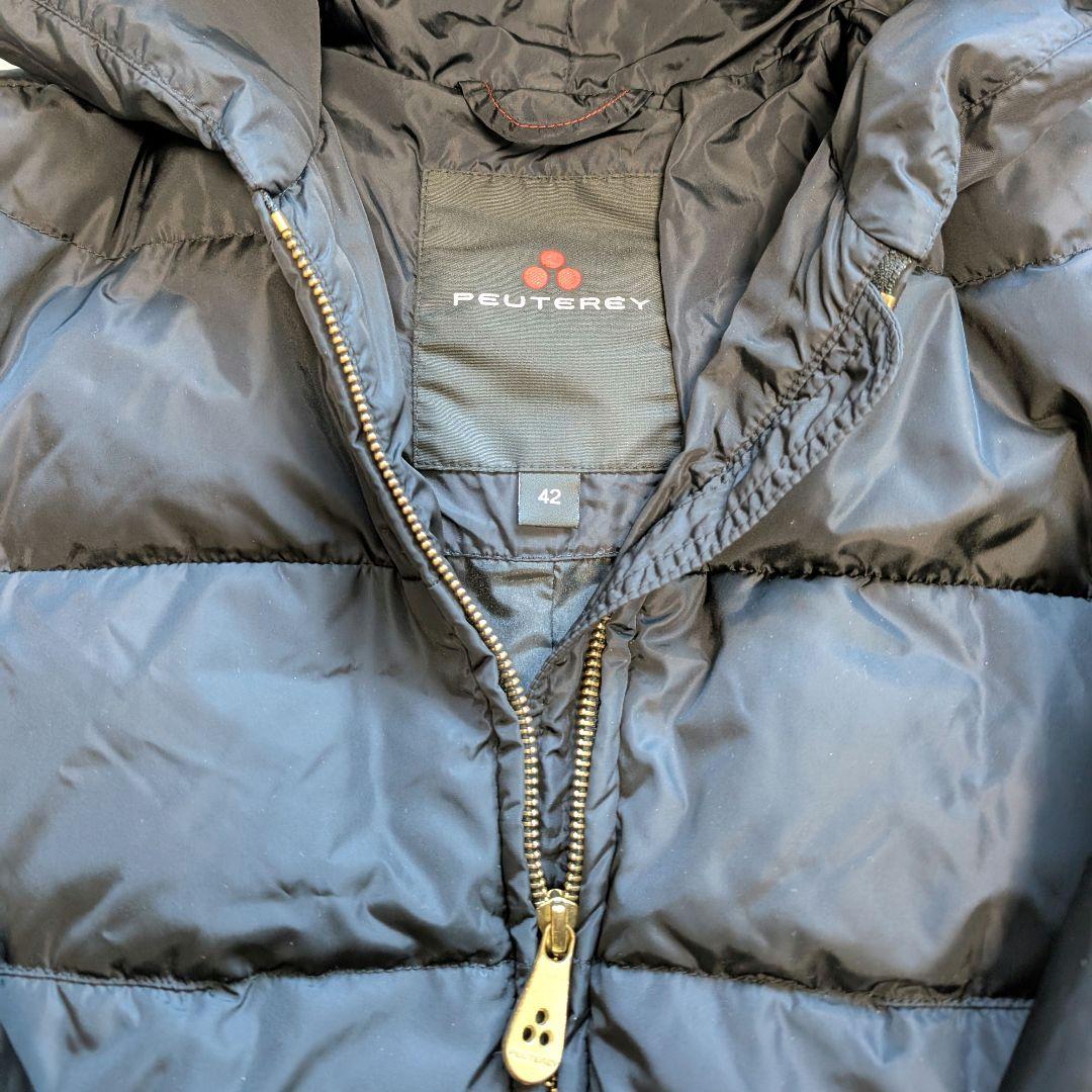 最終価格【大人気】ピューテリー フーディダウンコート 42 大きい
