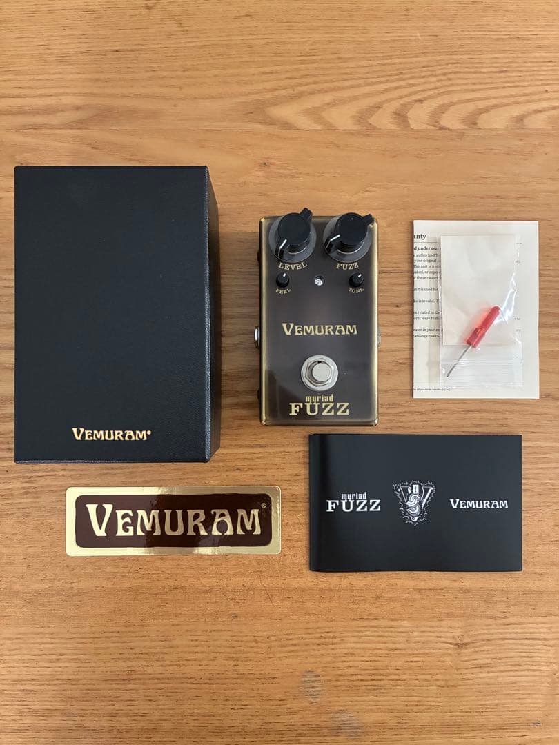 【超美品】VEMURAM myriad FUZZ 2000番台 VEMURAM Myriad Fuzz（中古/送料無料）【楽器検索デジマート】
