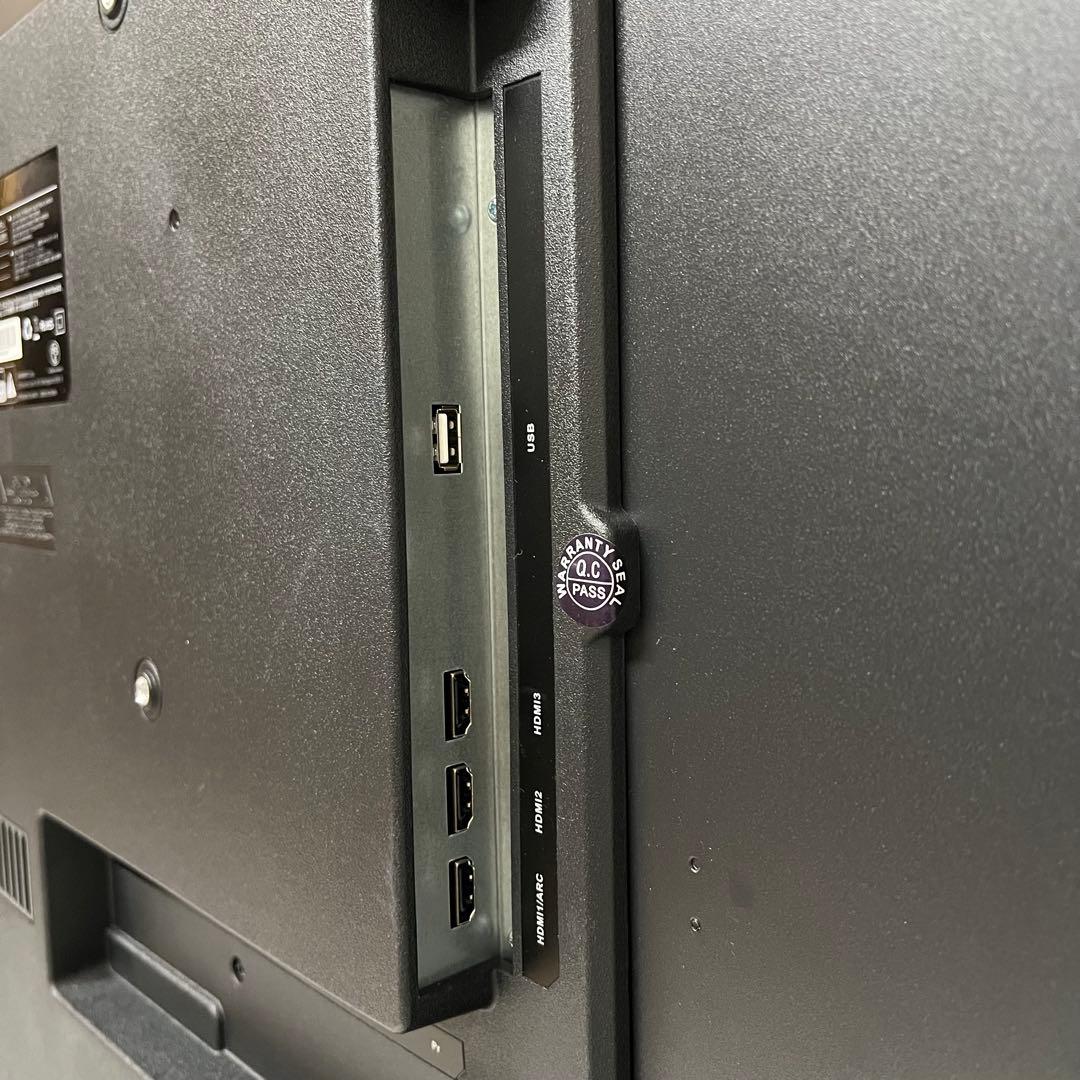 てつや さん受渡2年前購入ジャパンネクスト50型4Kモニタースピーカー