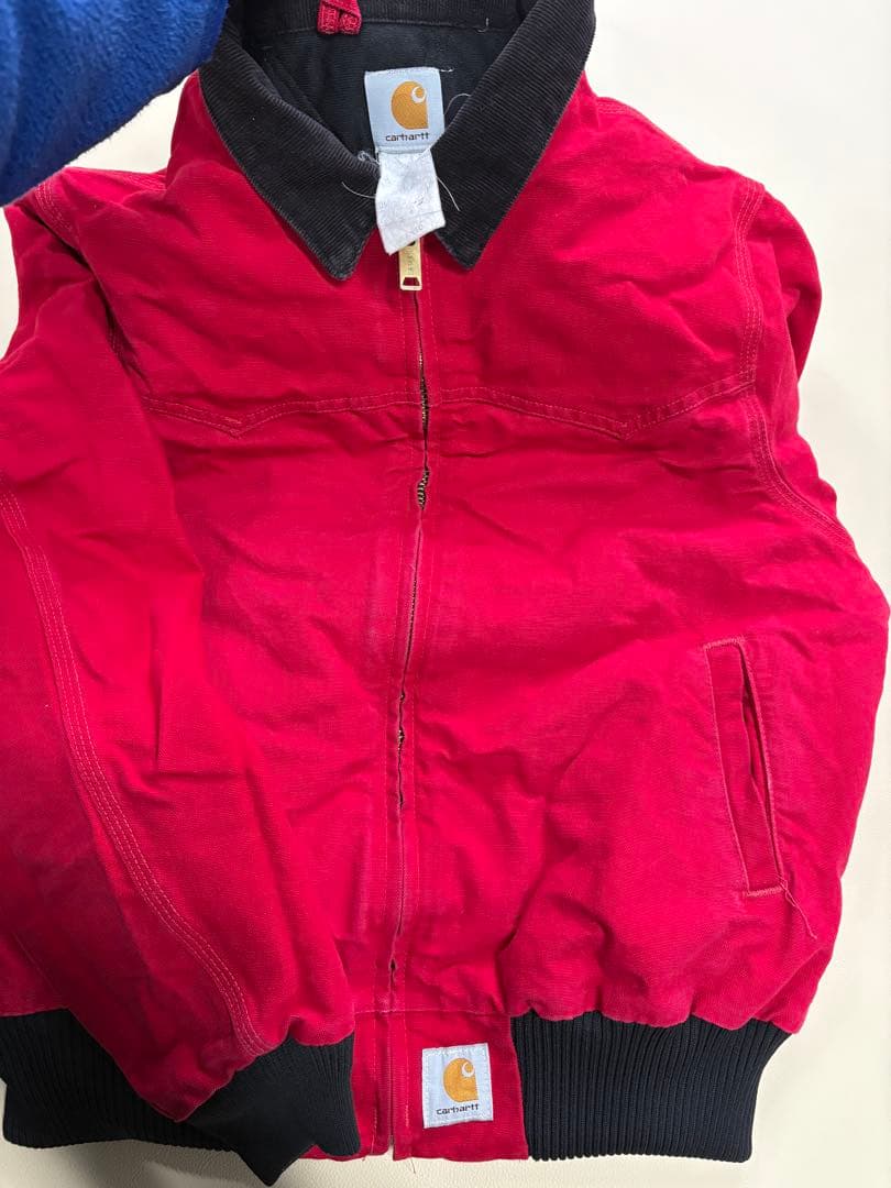極上】Carhartt サンタフェジャケット Mサイズ相当 赤 90年代 - メルカリ