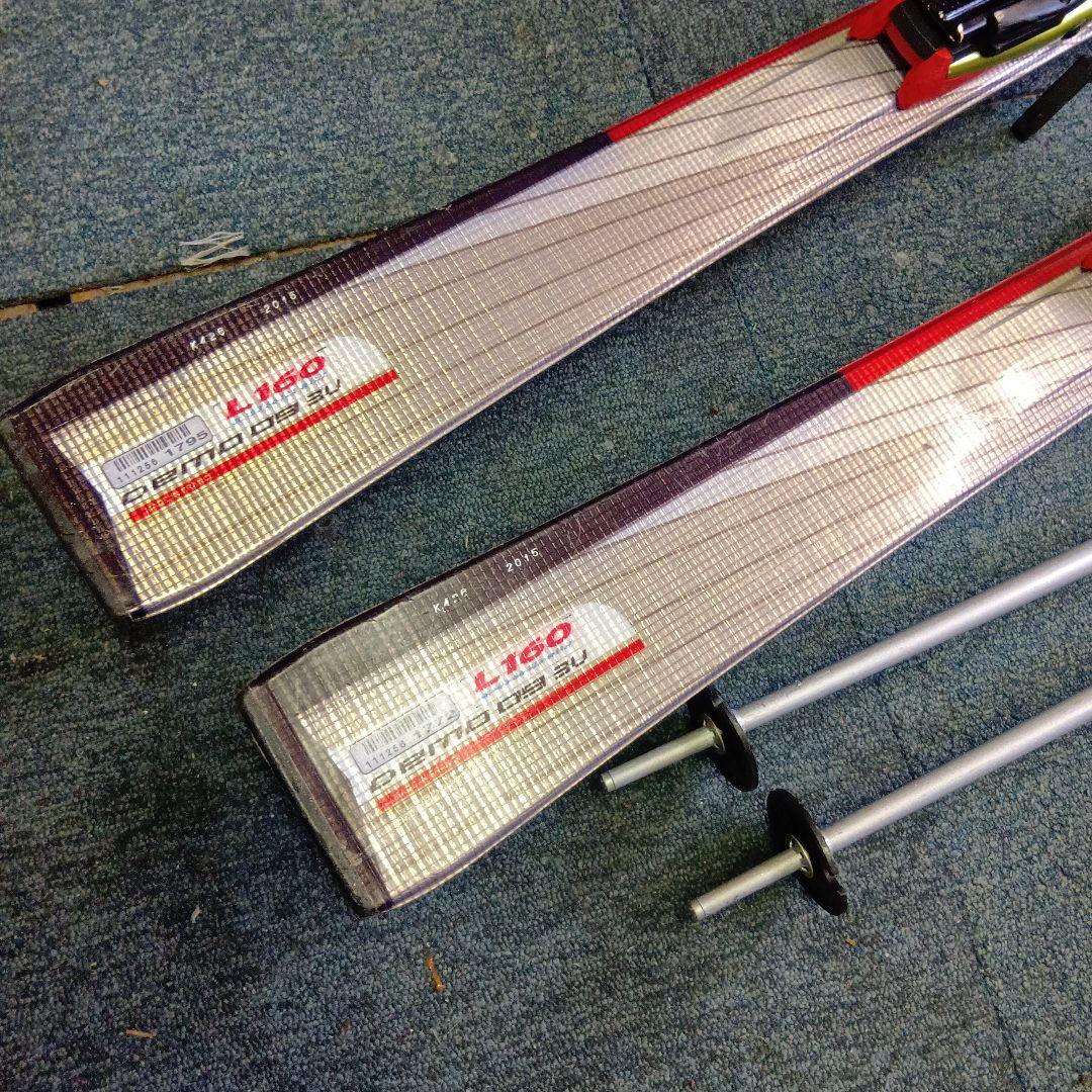 160cm SALOMON DEMO アルペンスキーメンテナス済 - メルカリ