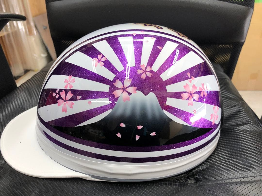 コルク半 カスタム 富士日章 白紫 ラメ 桜 高級クリヤ 送料無料 - メルカリ
