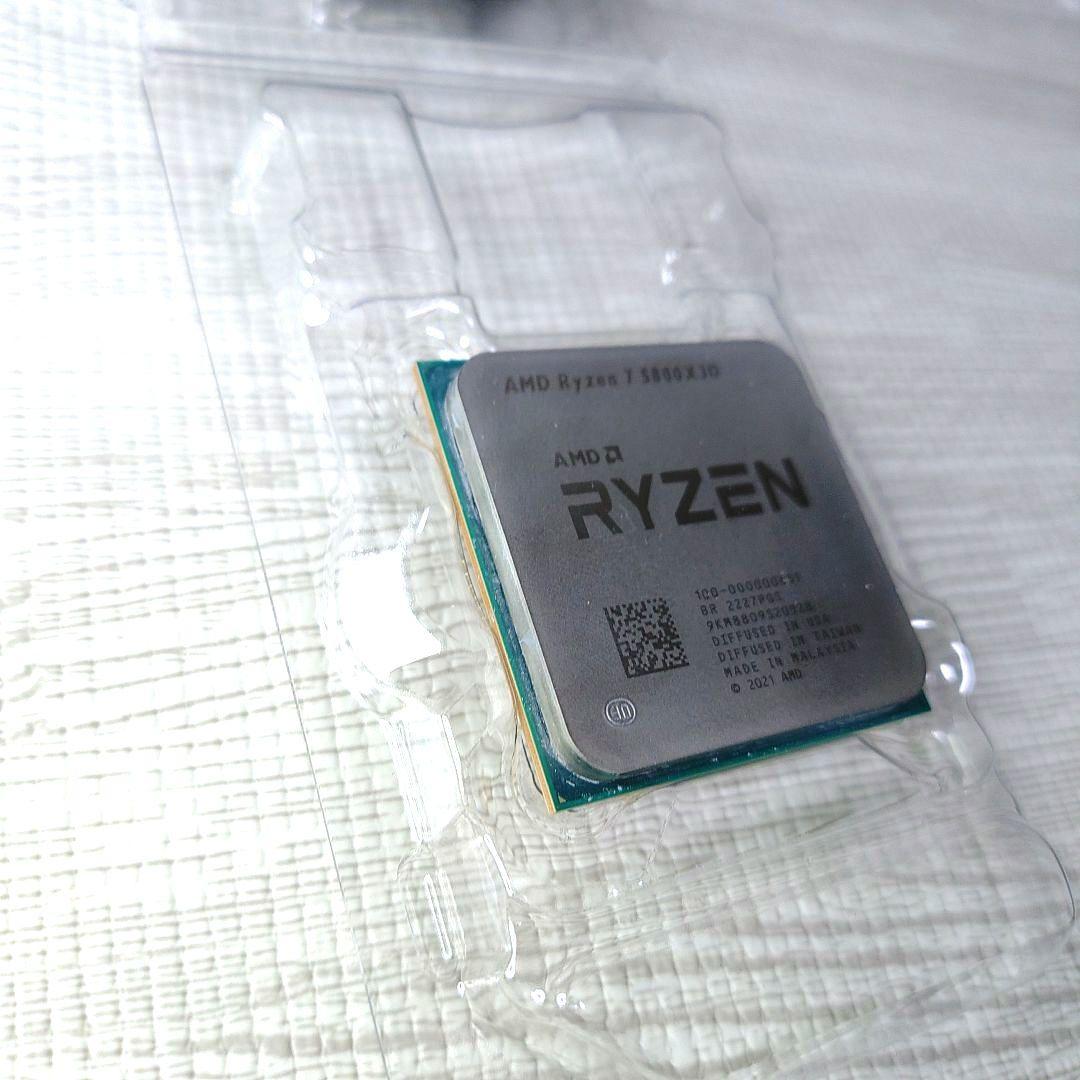 AMD Ryzen 7 5800X3D BOX 中古 - メルカリ