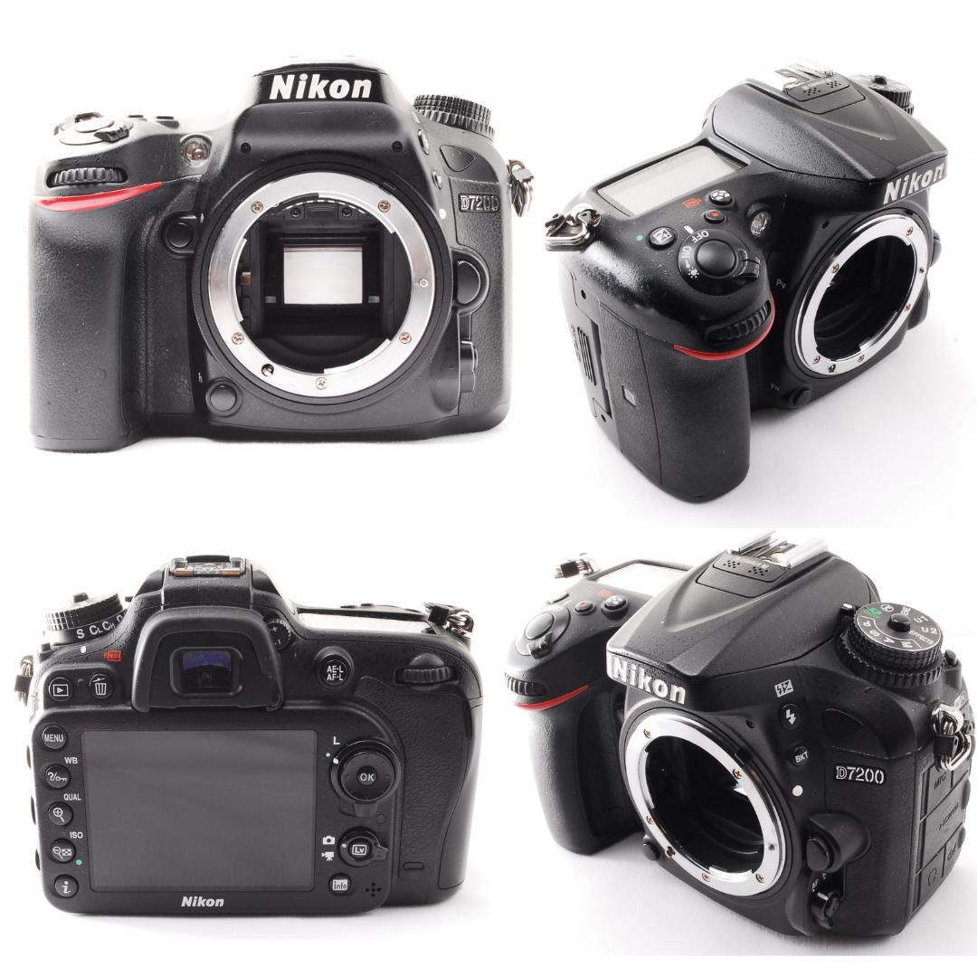 即購入￥1000OFF❤️Nikon D7200 ダブルレンズセット スマホ転送