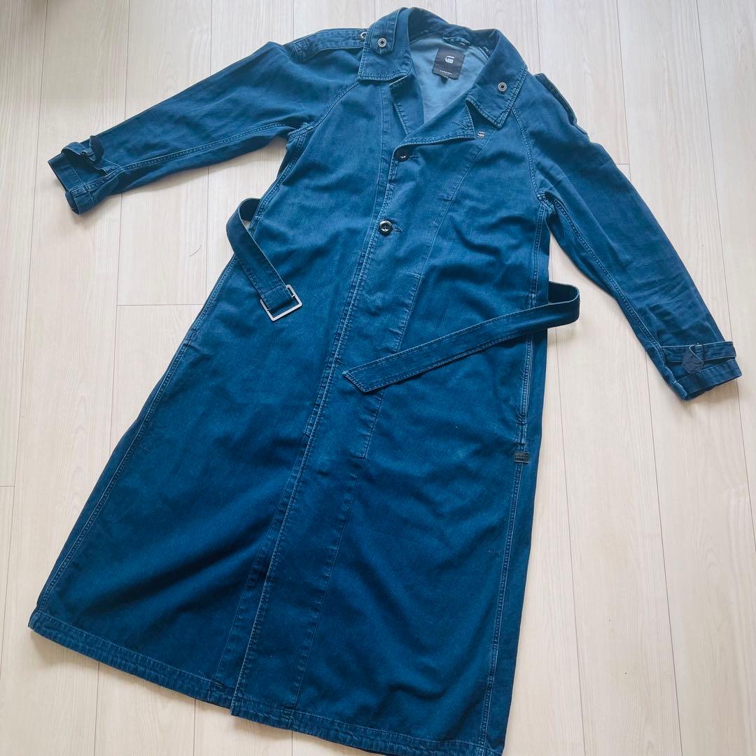G-star raw ジースターロウ デニムトレンチコート - メルカリ