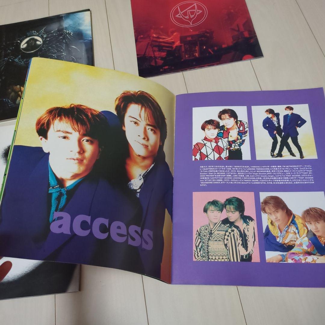 宇都宮隆　TUTU　TM NETWORK　パンフレット 6冊組