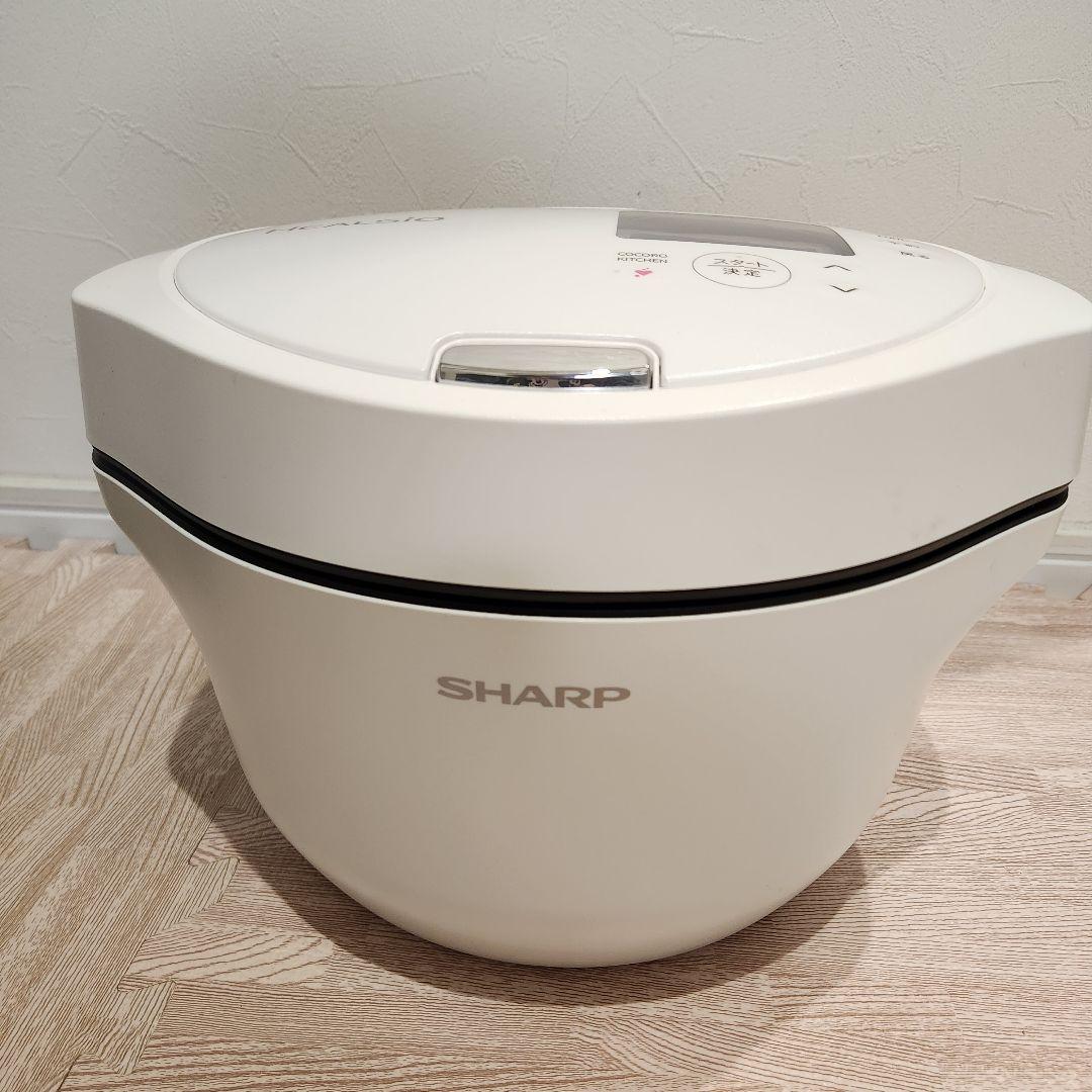 2022年製 SHARP ホットクック 1.6 ホワイト KN-HW16G-W - メルカリ