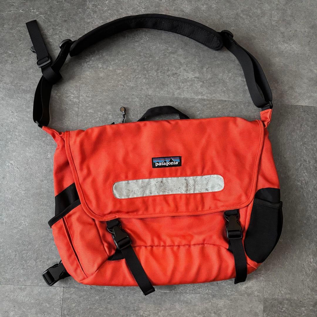 海*月様 00s patagonia パタゴニア メッセンジャーバッグ オレンジ 00's Patagonia Critical Mass Bag | Yamabico_store