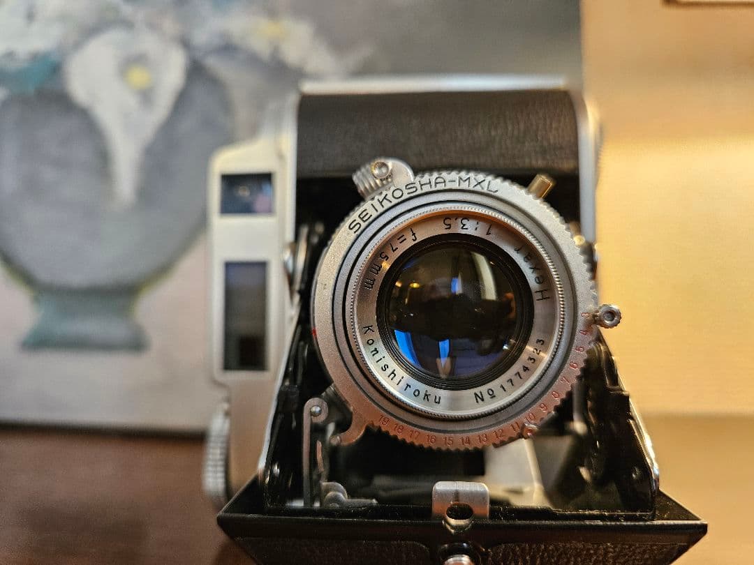 小西六 Konishiroku Pearl IV Hexer 75mm F3.5 - メルカリ