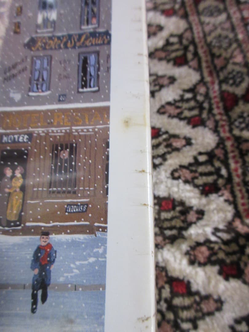 【未開封】ミッシェルドラクロワ『雪降る街』ジグソーパズル2014ピース