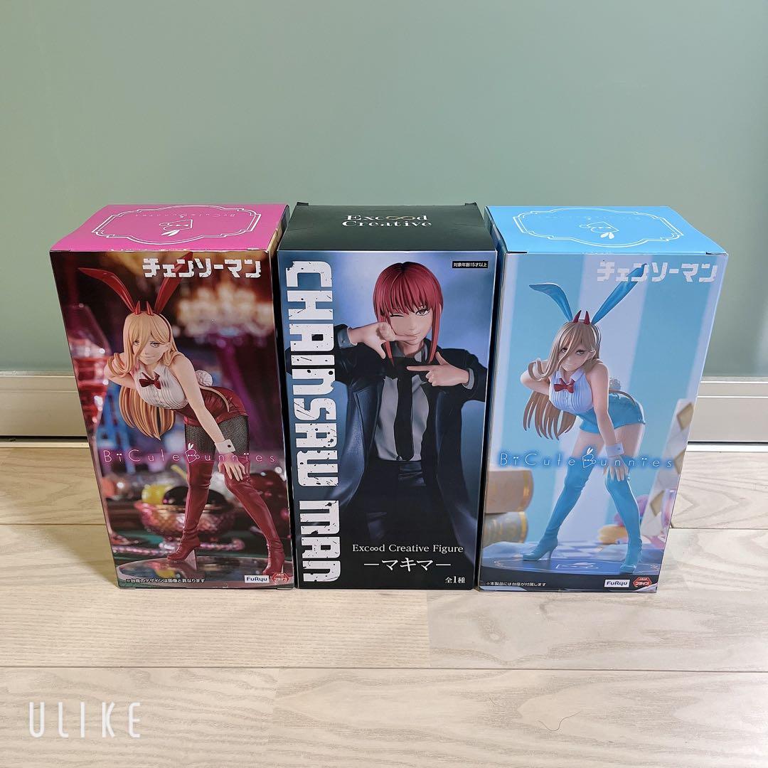チェンソーマン　フィギュア　プライズ　まとめ売り　マキマ　パワー　バニー