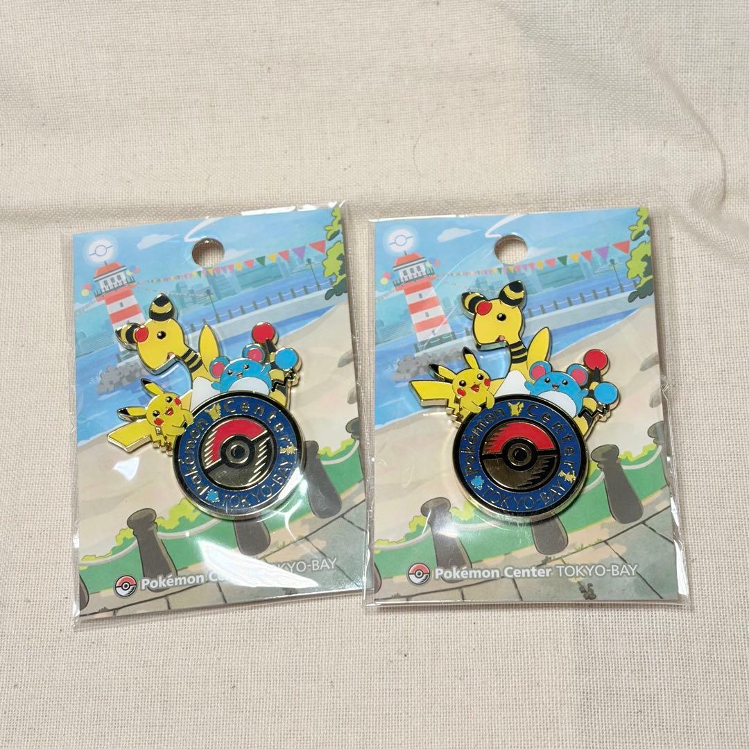 ポケモンセンター限定 ロゴピンバッジ ピンズ ポケモン ピカチュウ
