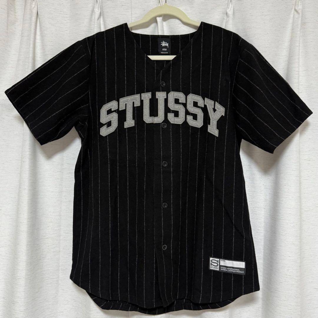 stussy ストゥーシー ベースボールシャツ ストライプ