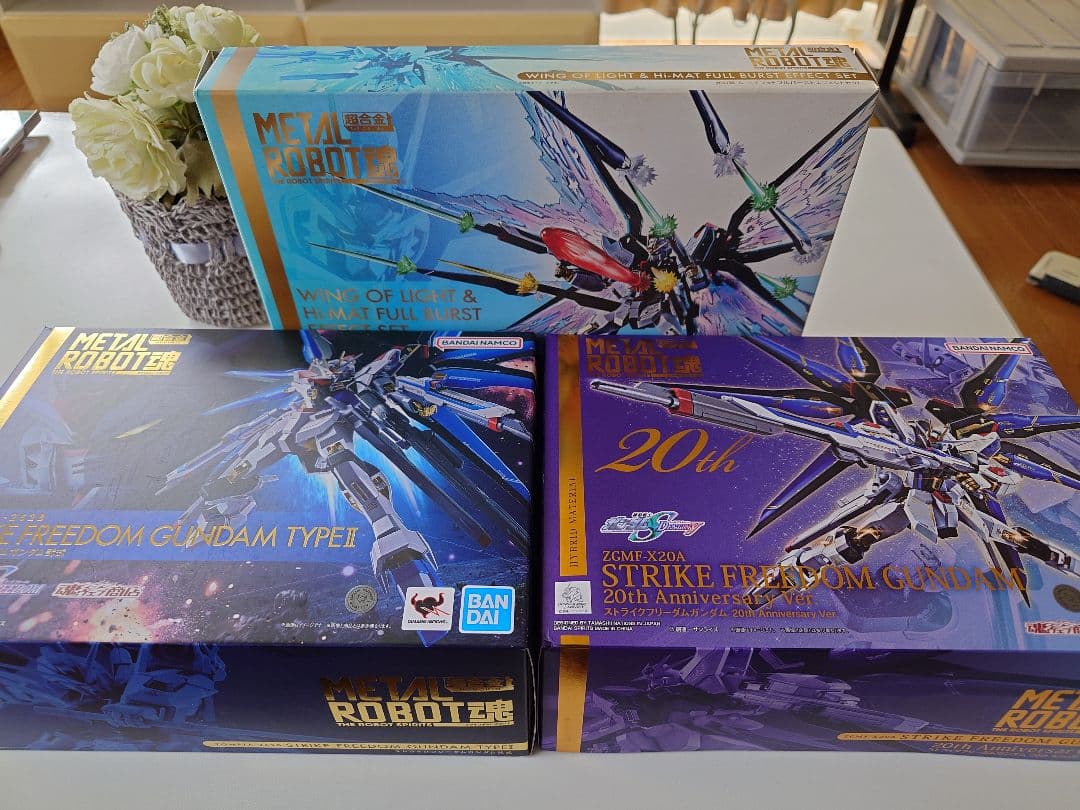 メタルロボット魂ストライクフリーダム3点セット とろ＋ひまつぶし | METAL ROBOT魂[SIDE MS]：ストライクフリーダム