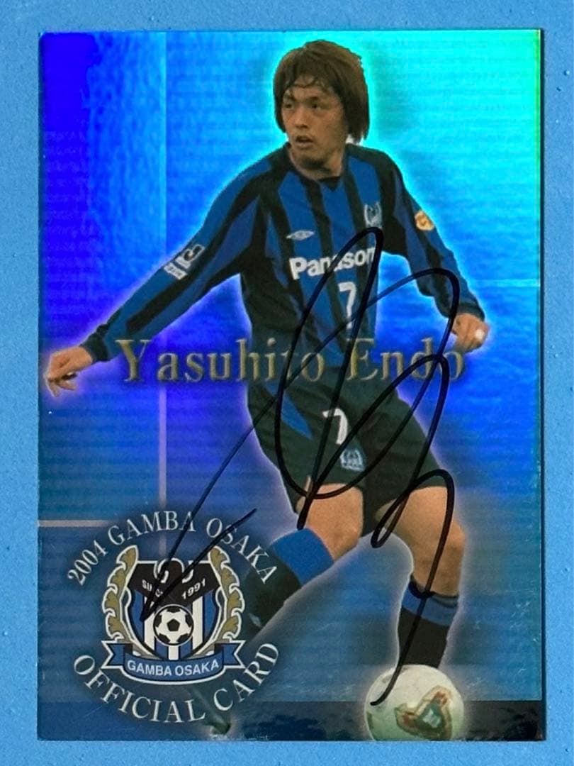 2004 ガンバ大阪 直筆サインカード 直書き 遠藤保仁 01091601_677f743322f1d.jpg