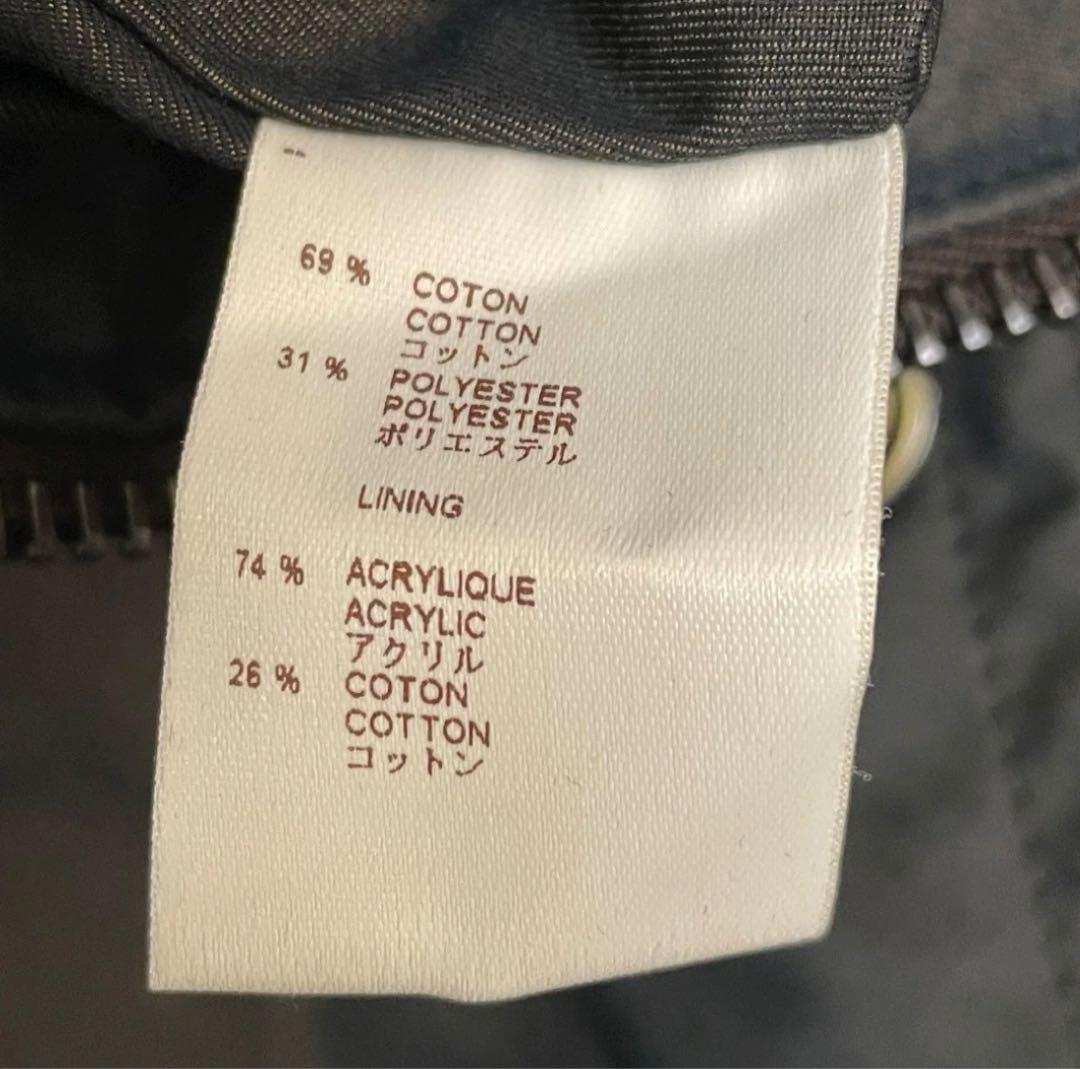 美品】LOUIS VUITTON フライトジャケット ブルゾン ダークグレー