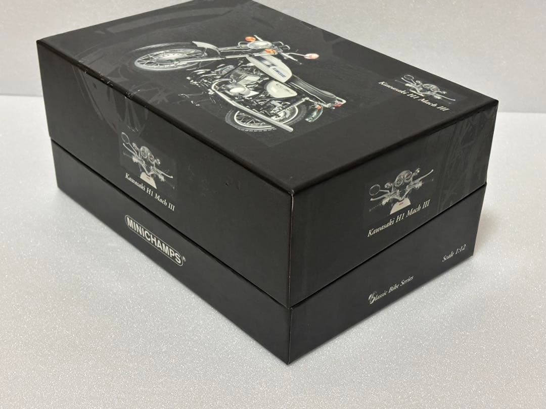 ミニチャンプス　1/12 Kawasaki H1 Mach III 青/白