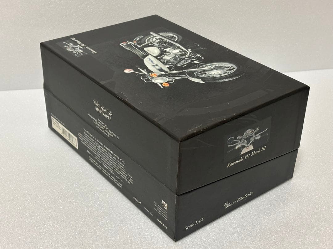 ミニチャンプス　1/12 Kawasaki H1 Mach III 青/白