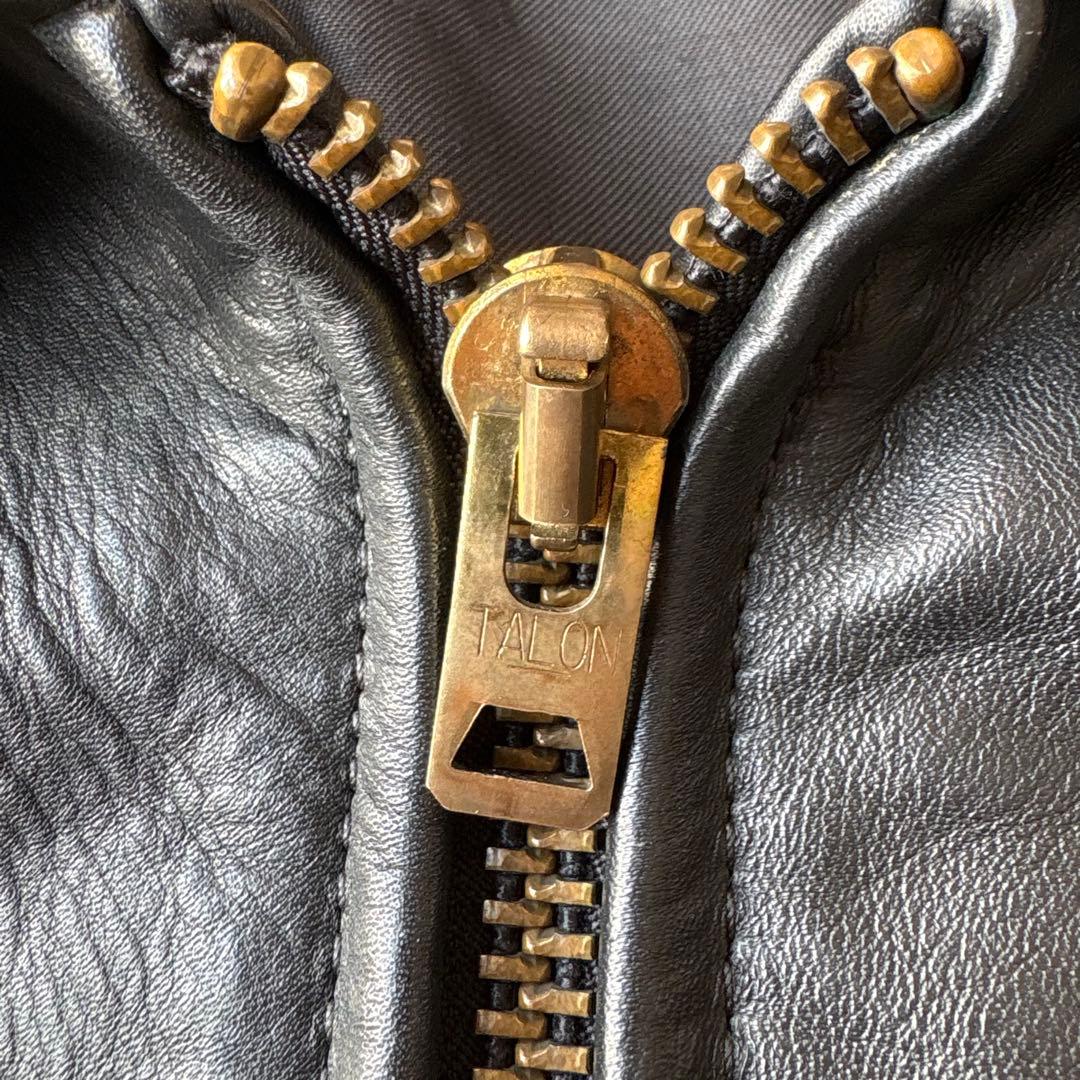 VANSON バンソン TALON 襟付き シングルライダース 希少 40 - メルカリ