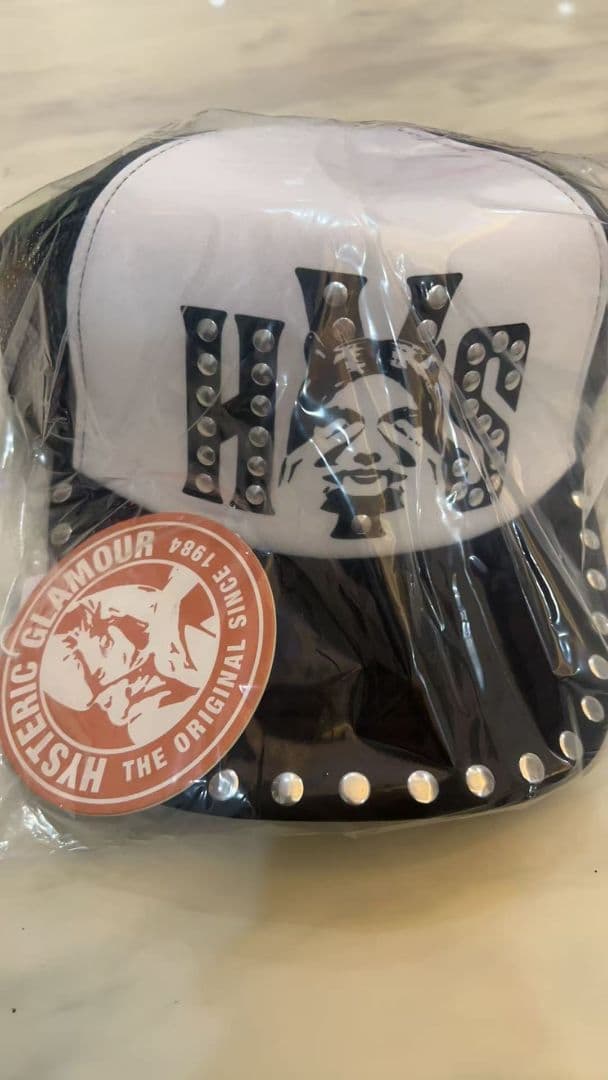 【新品未使用】ヒステリックグラマー　スタッズメッシュキャップ -29