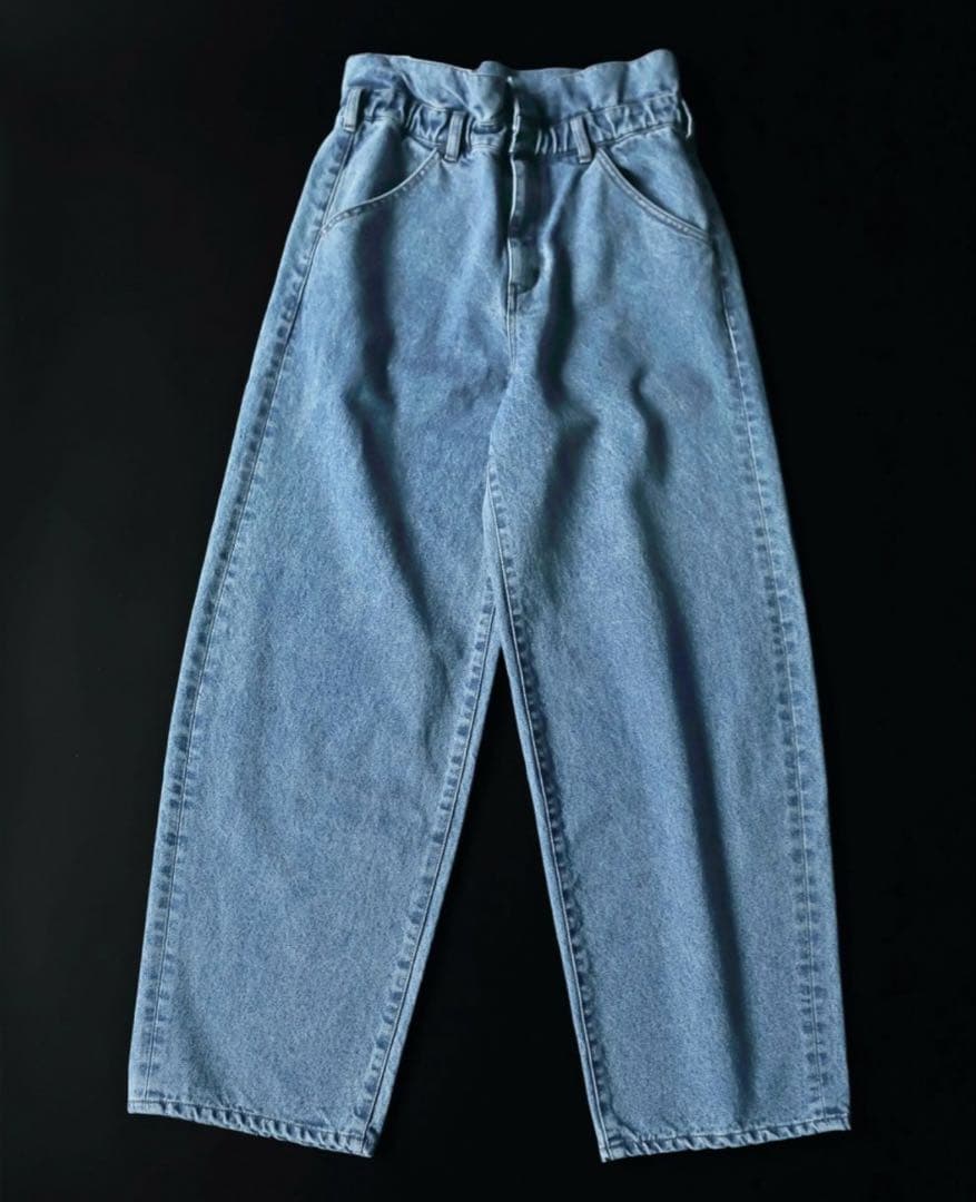 anuke アンヌーク Waist Tuck Denim 38の通販はau PAY マーケット