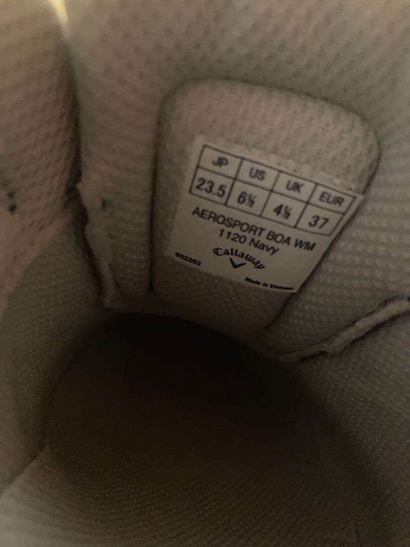 未使用　キャロウェイ　ゴルフシューズ BOAシステム　23.5cm
