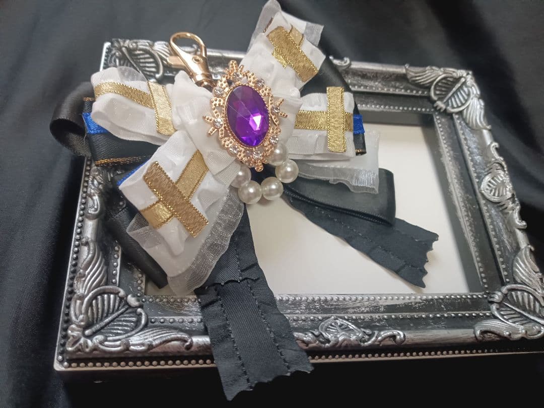 【オーダー再開】キンブレリボン ペンラリボン ヘアメリボン 硬貨ケース チャーム