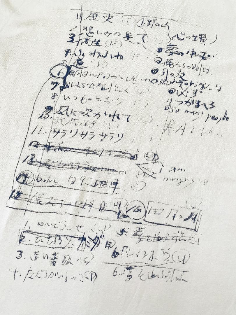 ◉ エレファントカシマシ 2016野音Tシャツ（L）※古着