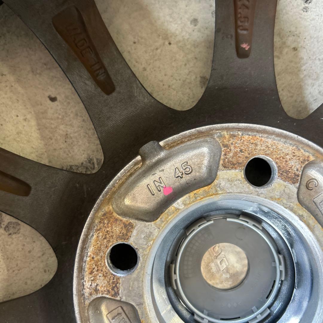 BADX DOS 14インチ 5.5J PCD100 4穴　取引ナットおまけ付き