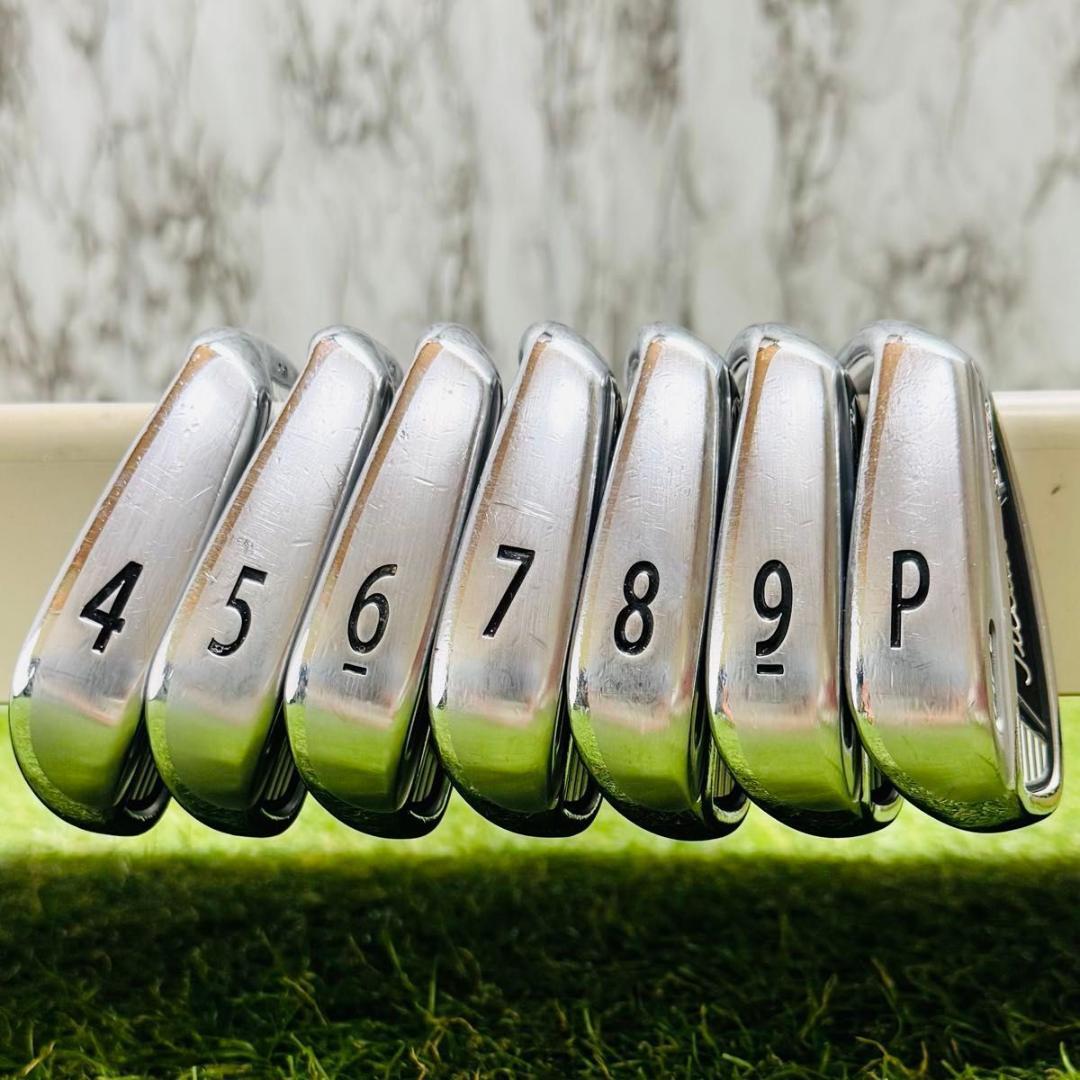 良品】タイトリスト AP2 710 フォージド メンズアイアンセット 7本 S