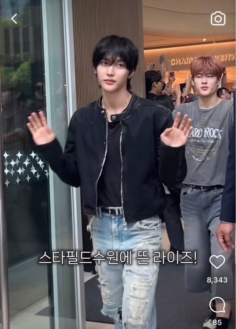 riize wonbin着 diesel D-Glory デニムジャケットXS - メルカリ