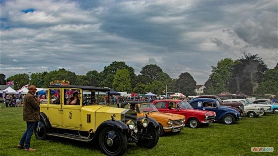 レア 85年/英国/S.C.Y.B.C.RALLY 参加プレート/ミニ MG