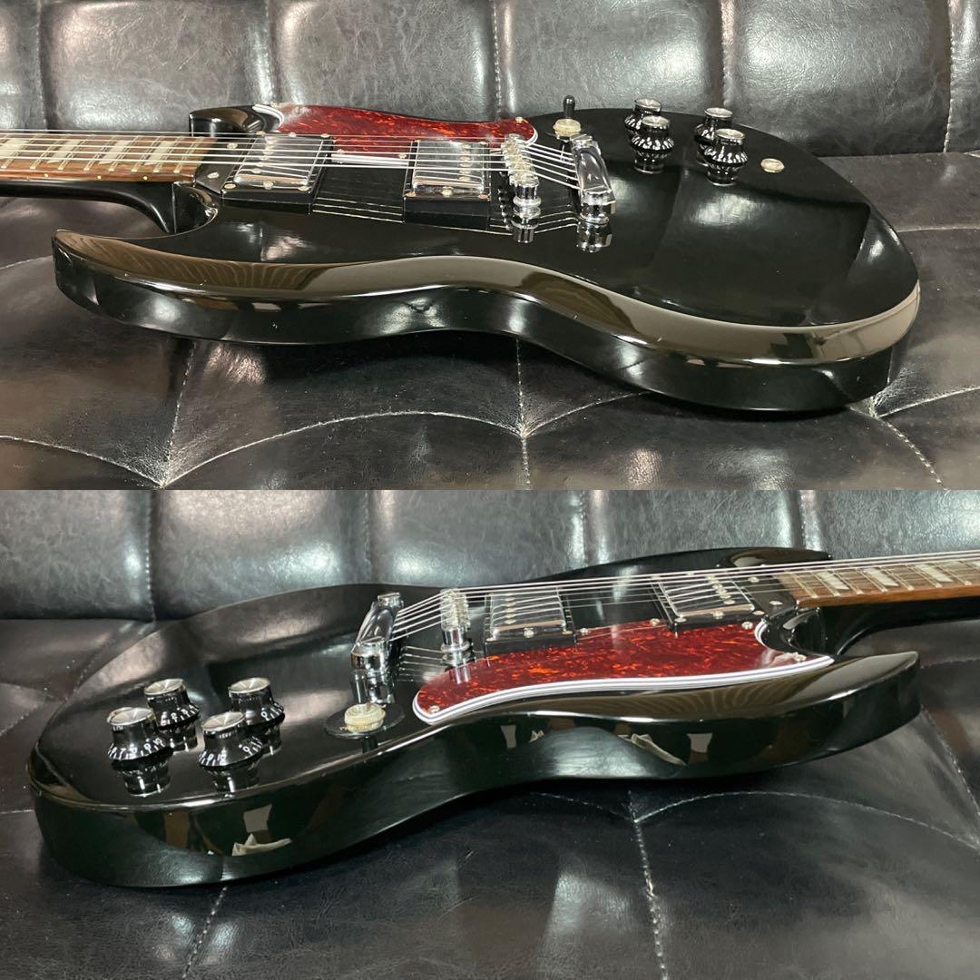 Epiphone SG 鼈甲 BLACK GROVER PEGグローバー - メルカリ