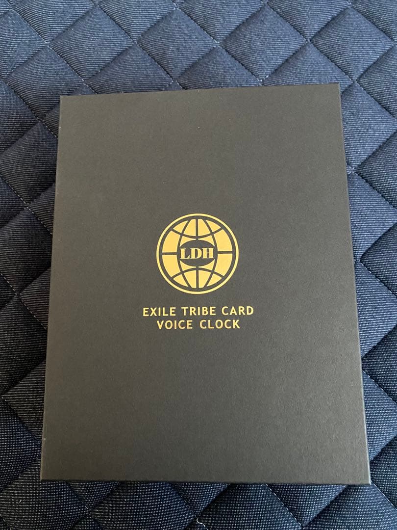 三代目 EXILETRIBE クレカ ボイス目覚まし時計