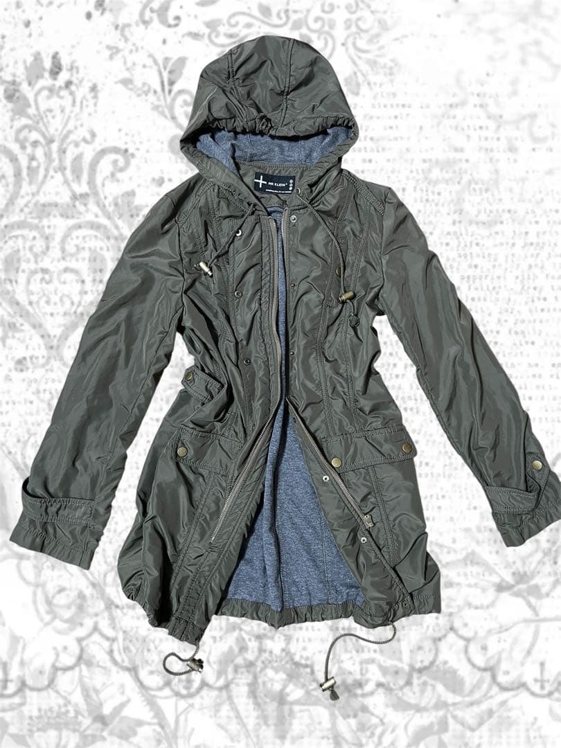 y2k 00s archive平成ギャルグランジ ミリタリージャケット ギミック