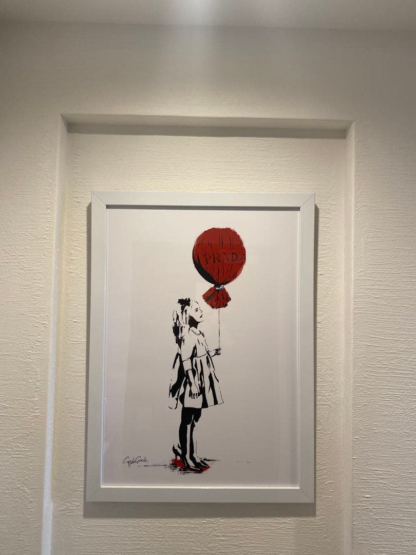 【値下げしました】プラダ　ブランドオマージュアート/クレイグ ガルシア　絵画 値下げしました】プラダ ブランドオマージュアート/クレイグ ガルシア