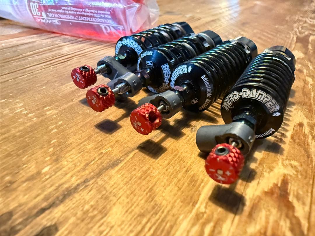 HRC ナードダンパー装着制作TRFシリンダー仕様　テスト走行のみオーバードーズ